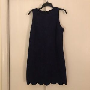 Blue suede dress 🦋